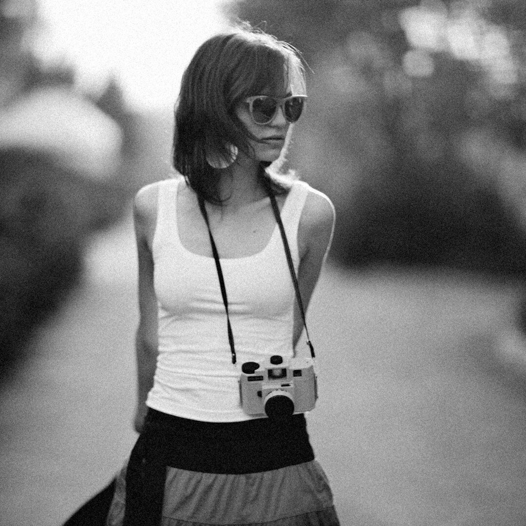 Portrait of a Finnish female multi-camera specialist
